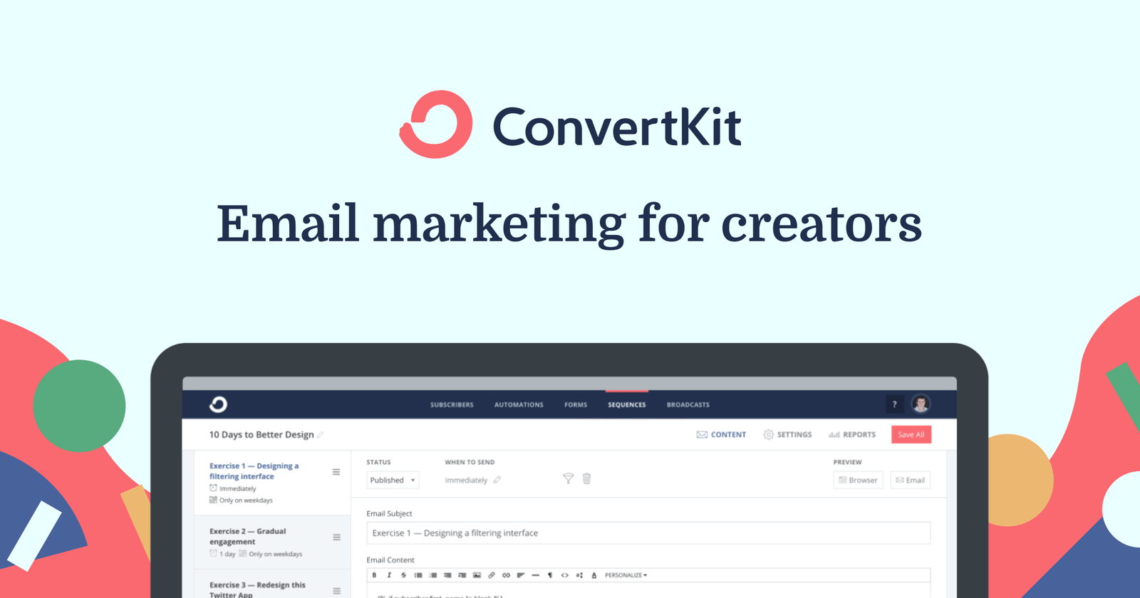 convertkit home