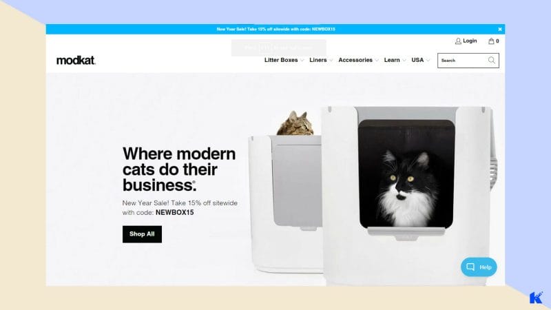 Design Store E commerce Yang Mantap modkat kucing litter box blog