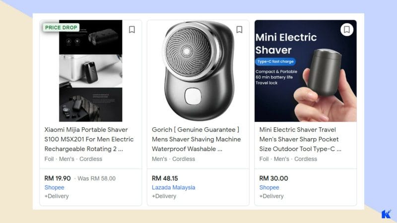 produk hot jual online latest 2023 dandanan lelaki shaver